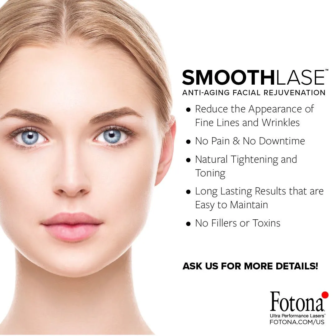 A patient receiving a SmoothLase intraoral laser treatment in the clinic